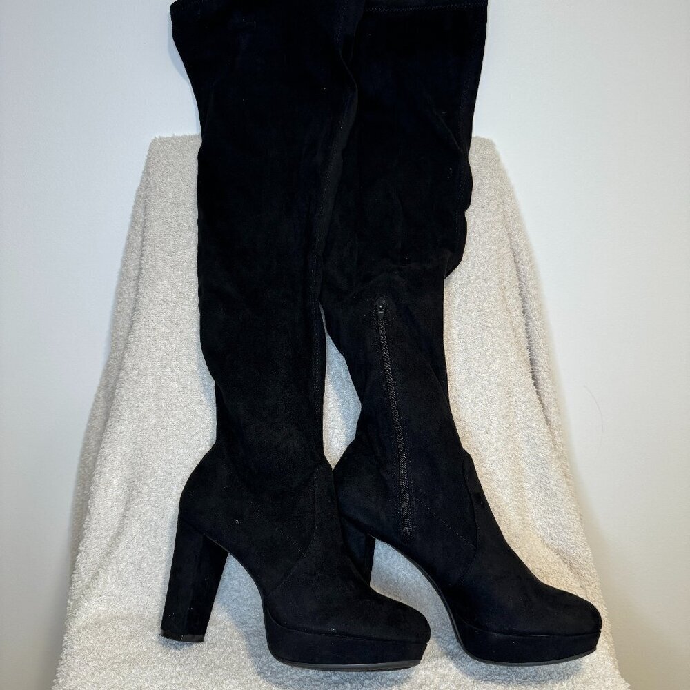 BAR III Night Platform Over-The-Knee Boots